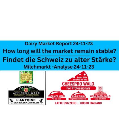 Dairy Market Report-24-11-23, Milchmarktk Analyse vom 24-11-23